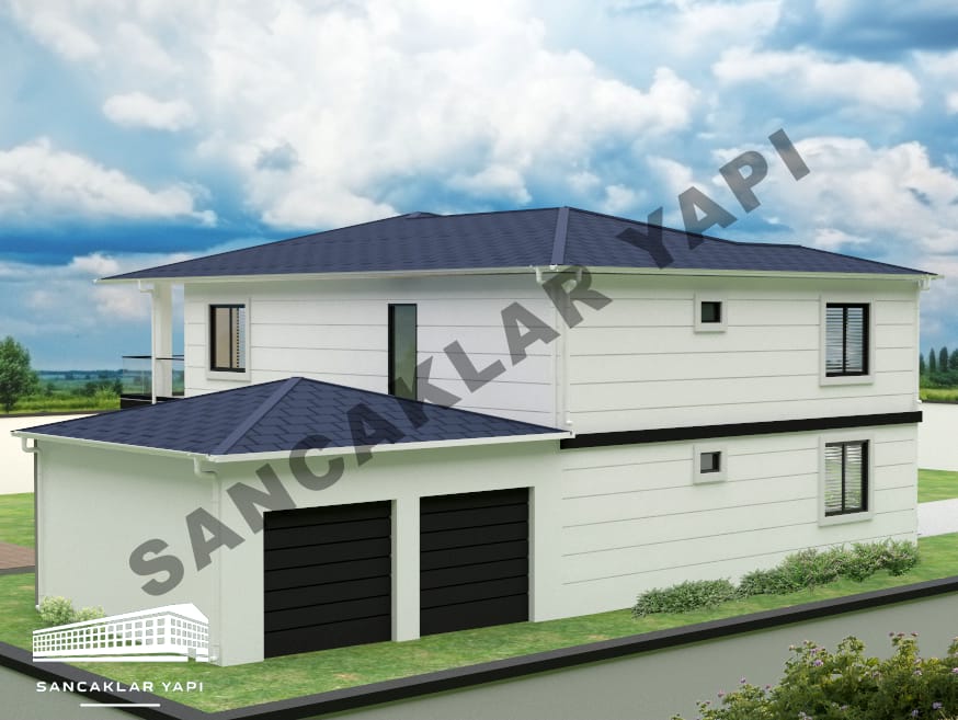 Hazır Projemiz Çelik Villa fotoğrafı - görsel 5