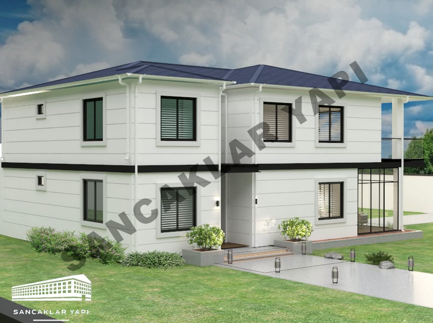 Hazır Projemiz Çelik Villa fotoğrafı - görsel 3