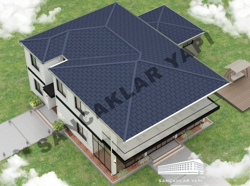 Hazır Projemiz Çelik Villa fotoğrafı - görsel 2